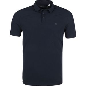Blue Industry - Polo Jersey Donkerblauw - Modern-fit - Heren Poloshirt Maat M