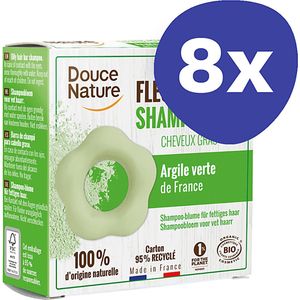 Douce Nature - Fleur de shampooing - Vet haar (8x 85g)