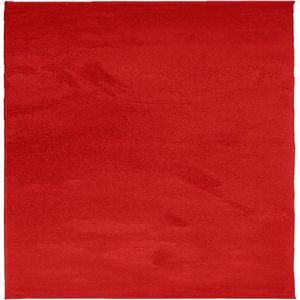 vidaXL-Vloerkleed-OVIEDO-laagpolig-120x120-cm-rood