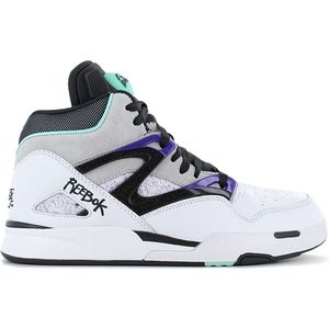 Reebok PUMP Omni Zone 2 - Jazz Roots - Heren Basketbalschoenen Schoenen Leer Wit HR0110 II - Maat EU 40.5 UK 7