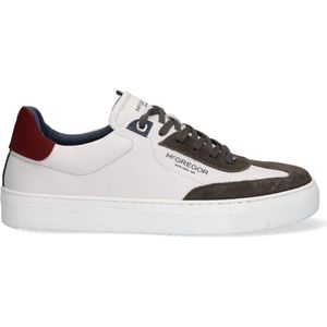 McGregor Heren Sneakers - Grijs - Lage Sneakers - Leer/Suède - Veters