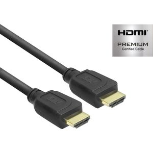 ACT 0,5 meter HDMI High Speed premium certified kabel v2.0 HDMI-A male - HDMI-A male AK3941