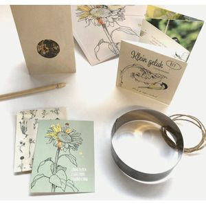 Veer en Moon - Vogel cadeaudoosje - Klein Geluk
