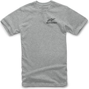 Alpinestars Corporate T-shirt Met Korte Mouwen Grijs M Man