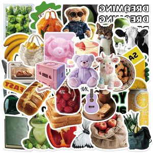 Waterdichte Stickers - Esthetisch, Scrapbooking, Kinderen - Katten, Fietsstickers, Vinylstickers - Auto, Laptop, Skateboard, Gitaar, Bagage, Album