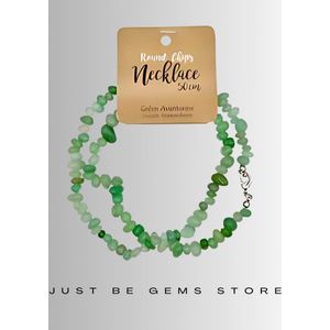 Splitketting Aventurijn Groen