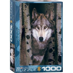 Eurographics puzzel Gray Wolf - 1000 stukjes