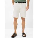 Brax - Chino Short - Heren - W33 - Kiezel - Katoen - 86-6958 Bari