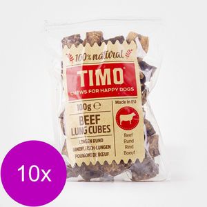 Timo Longen - Hondensnacks - 10 x Rund 100 g