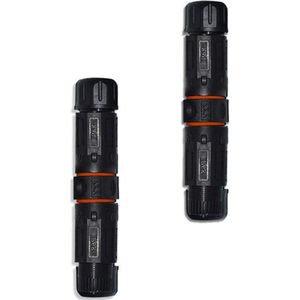 2 stuks M20 waterdichte RJ45 Ethernet LAN RJ-45 adapter verlenging - IP68 tuin buiten