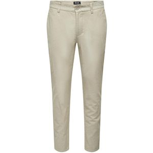 Only & Sons Mark Linnen Broek Heren - Maat W32 X L32
