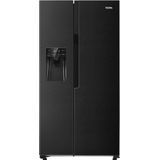 ETNA AKV578IZWA - Amerikaanse koelkast - Water- en ijsdispenser met reservoir - No Frost - Zwart