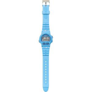 Timex Classic Round Tan Oiled - Horloge - Siliconen - Blauw - Ø 38 mm