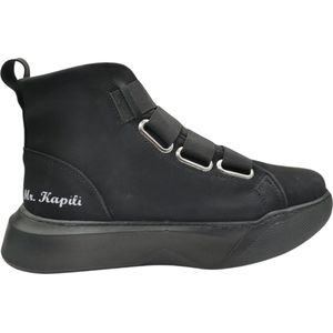MadamPaola-Heren Sneakers-Hoge zool-schoen met ronde zool-winterschoenen heren-winterschoenen heren-winter schoenen dames-winter schoenen heren-winter schoenen-heren winter schoenen-warm schoenen-schoenen boots-schoen-schoenen-Kleur zwart-Maat 41