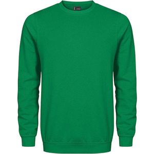 Unisex Sweater 'Promodoro' met ronde hals Green - M
