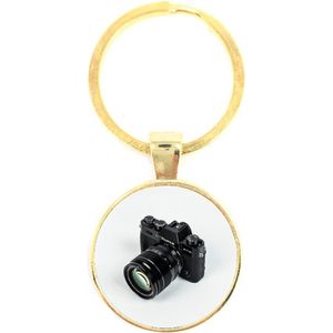 Sleutelhanger Glas - Fotocamera