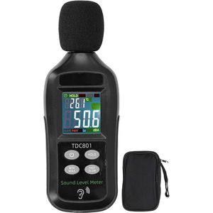 Professionele Decibelmeter - DB Meter - Geluidsmeter - Zwart