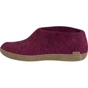 glerups Dames en Heren slippers Leren zool