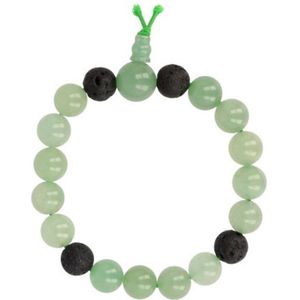 Ruben Robijn Aventurijn groen powerbead mannen armband