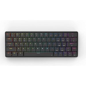 Redragon Elise Pro K624P RGB Gaming Toetsenbord - extra compact - 60% met pijltjestoetsen - Draadloos en bedraad - blauwe schakelaars