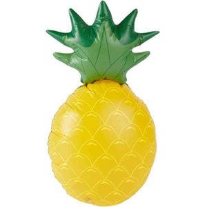 Opblaasbare gele ananas 59 cm decoratie/speelgoed - Opblaasbare decoraties - Summer Hawaii party