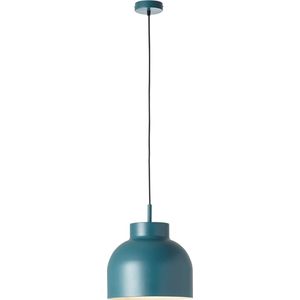 BRILLIANT lamp, Sven hanglamp 1-vlammig turkoois, metaal, 1x A60, E27, 40W, normale lampen (niet meegeleverd), A++