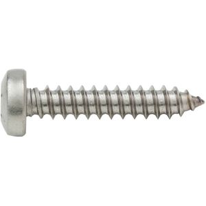 Wurth - ISO 14585, RVS A2, panhead TX, vorm C - Zelftappende platkopschroef, type C met TX-aandrijving Met TX-aandrijving - x 100 st - Interne aandrijving TX25