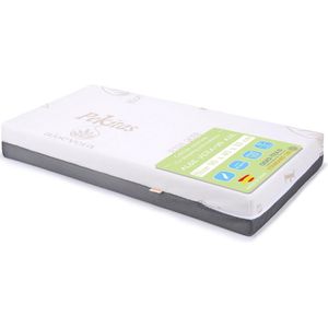 Hybride Kinderbed Matras 90 x 40 cm | Dikte 10 cm | Dubbelzijdig en Wasbaar | Ademend en Anti-Verstikkings Ontwerp