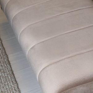 Eetkamerbank 200cm Sally velvet champagne bank