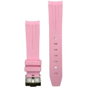 Roze horlogeband voor Omega X Swatch MoonSwatch - Rubber - Horlogebandje van 20mm voor verschillende merken