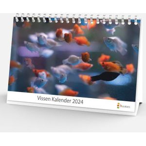 Bureaukalender 2024 - Vissen - 20x12cm - 300gms