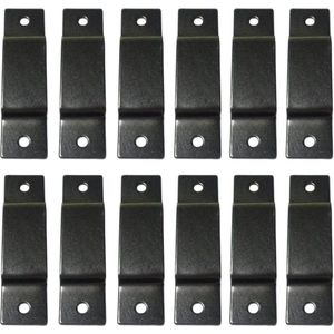 Meetlint Houder Clip - Metalen Tool Hanger - Opslag Dock - Riem Clip - Schroeven - Tassen Zakken.