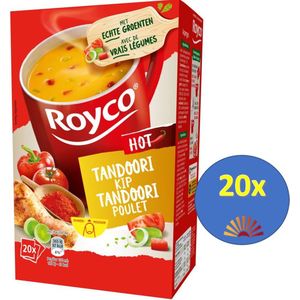 Soep royco kip tandoori 20 zakjes | Doos a 20 zak