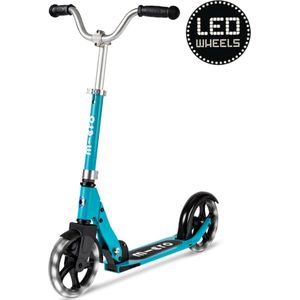 Micro - Cruiser LED - Step - Aqua - Duurzaam - Geschikt voor Kinderen 6-12 Jaar