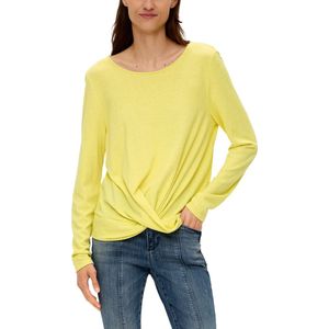 S'Oliver Women-T-shirt--14W9 YELLOW-Maat 40