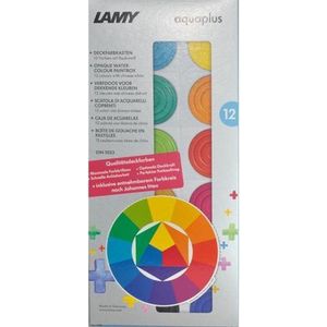 Lamy Aquaplus Verfdoos Grijs 12 kleuren