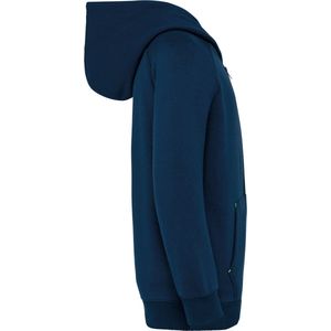 PROACT® Kinder fleece hoodie met rits PA386 - Sporty Navy - 6/8 years (6/8 ans)