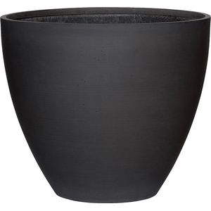 Bloempot Pottery Pots Refined Jesslyn L Volcano Black 70 X 61 cm