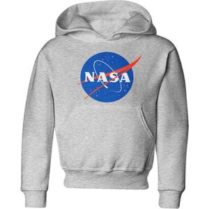 NASA - Insignia / Logotype Kinder hoodie/trui - Kids tm 6 jaar - Grijs