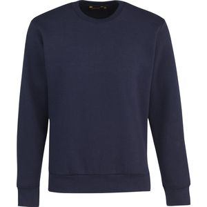 STØRVIK Torino Sweater Ronde Hals - 4 Seizoenen - Heren - Maat 3XL - Donkerblauw
