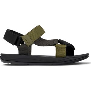 Camper - Match - Sandalen - Zwart - Textiel van Gerecycled PET
