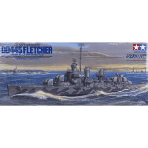 1:350 Tamiya 78012 U.S. Navy DD445 Fletcher Plastic Modelbouwpakket