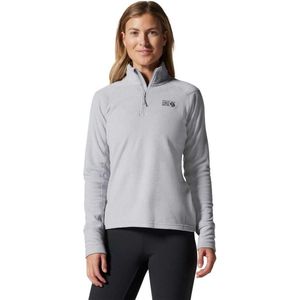 Mountain Hardwear Microchill™ 2.0 Fleece Met Halve Rits Grijs XS Vrouw