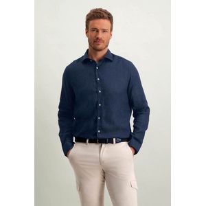 State of Art casual overhemd donkerblauw