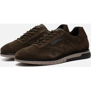 Bugatti Delron Sneakers groen Suede - Maat 43