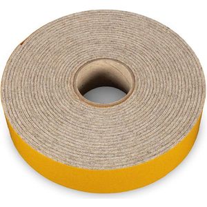 6 Meter - Zelfklevend Vilt / Plakvilt op Rol - Grijs (gemêleerd) - Breedte: 30mm - Dikte: 2 mm