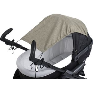 Altabebe - Universele UV-zonnescherm Lifeline voor kinderwagens - Beige - maat Onesize