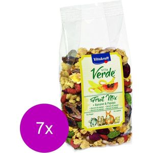 Vitakraft Vita-Verde Happy Frutti - Knaagdiersnack - 7 x 200 g