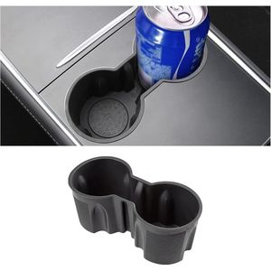 Bekerhouder - achter middenconsole - model Y - 2021 2022 - wasbaar - accessoires .