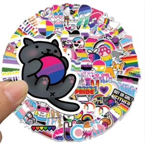 Go Go Gadget - 50 Stickers Mix Pack - Voor Fiets, Step, Laptop, Skateboard, Koffer, Helm, etc. - LGBTQ
